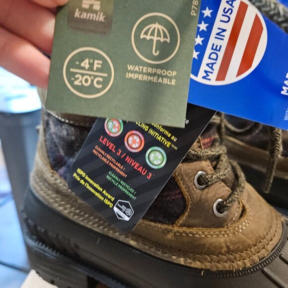 Kamik Sienna Insulated Winter Boots Size 9 NEW! - Picture 4 of 6